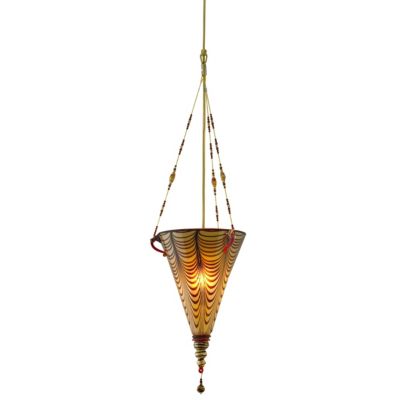 Istanbul Cone Lantern Pendant by Oggetti Luce - Starlight Lighting USA and Canada